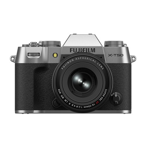 X-T50_front_16-50_silver